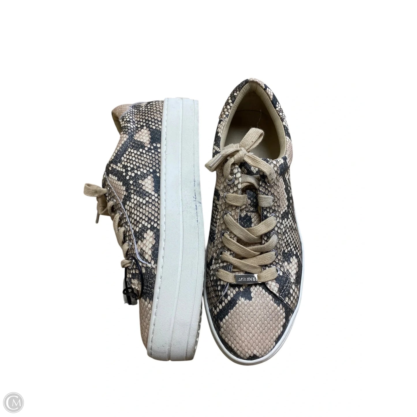 Shoes Sneakers By J Slides In Snakeskin Print, Size: 7.5