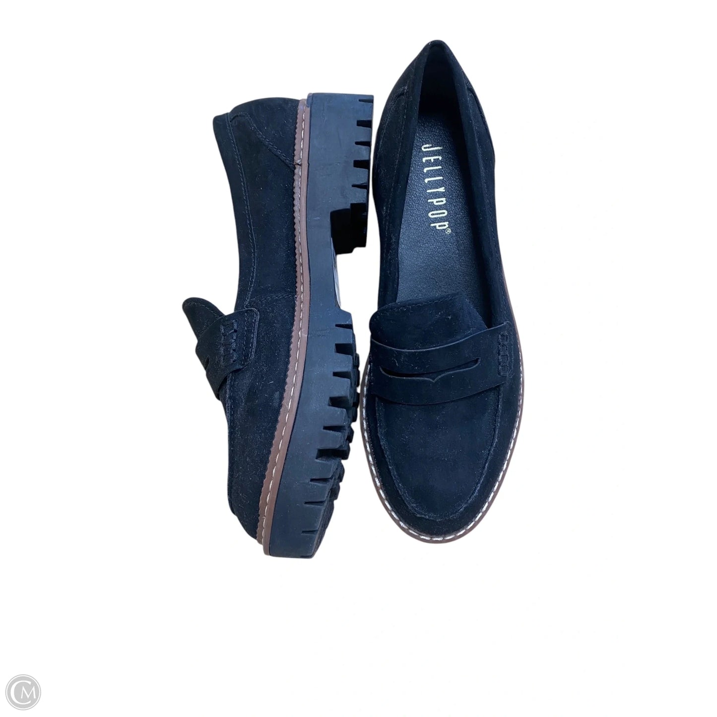 Shoes Flats By Jelly Pop In Black, Size: 6.5