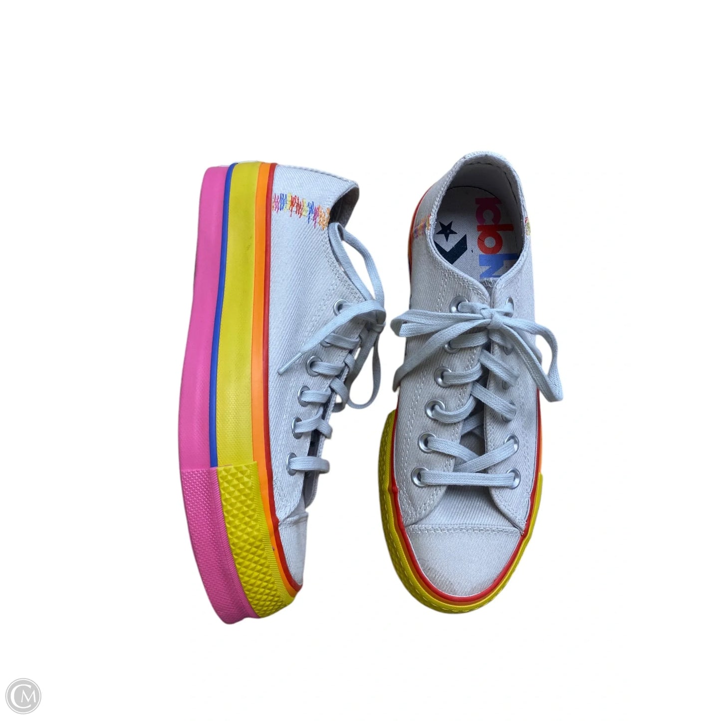 Shoes Sneakers By Converse In Multi-colored, Size: 8