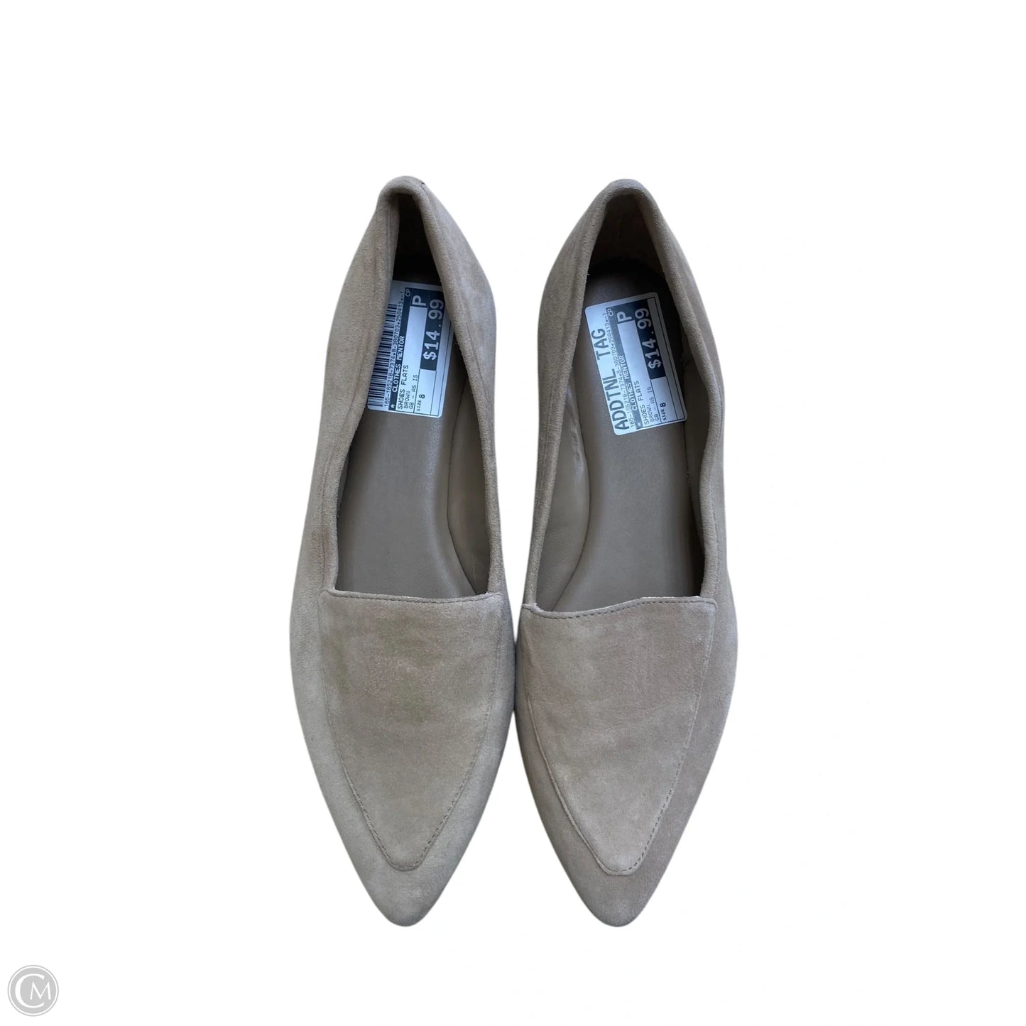 Shoes Flats By Clothes Mentor In Brown, Size: 8