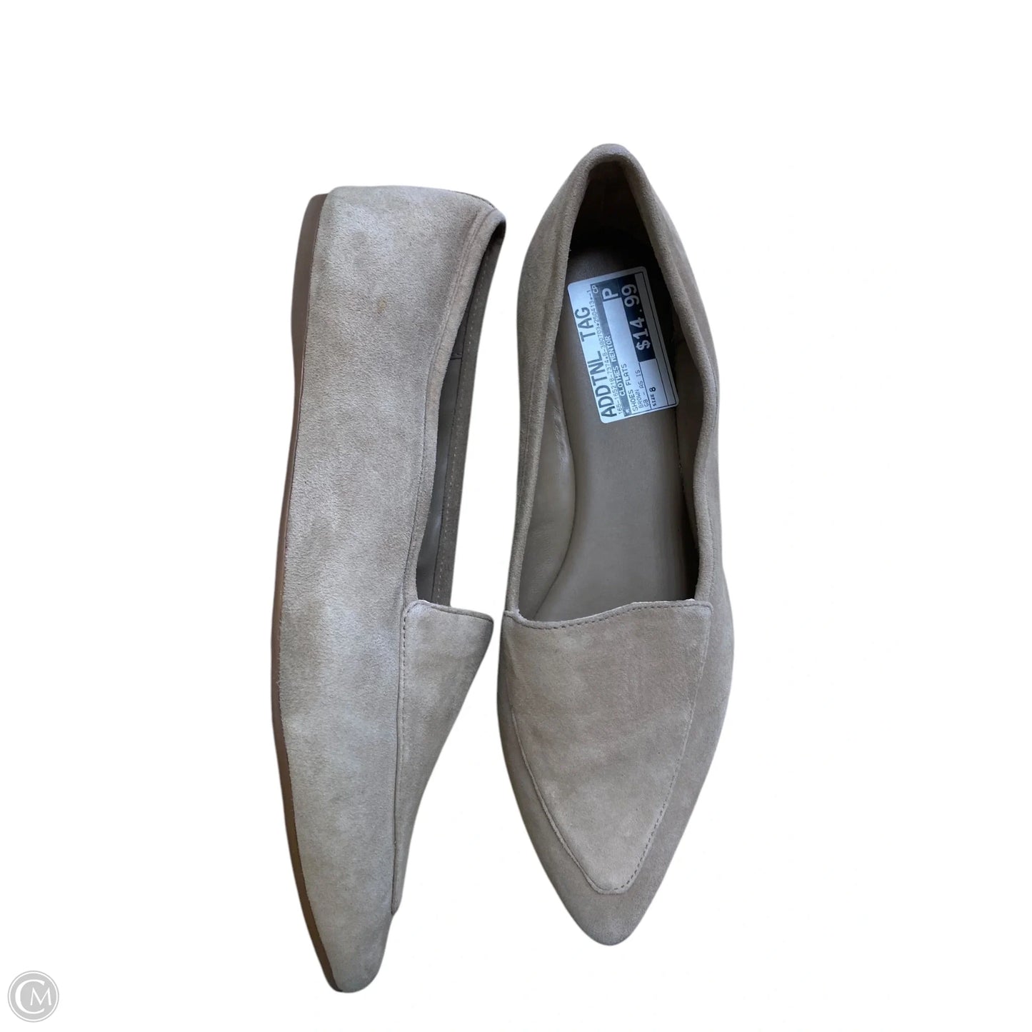 Shoes Flats By Clothes Mentor In Brown, Size: 8