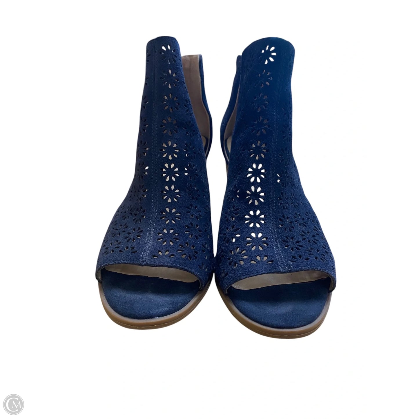 Shoes Heels Block By Crown And Ivy In Navy, Size: 8.5