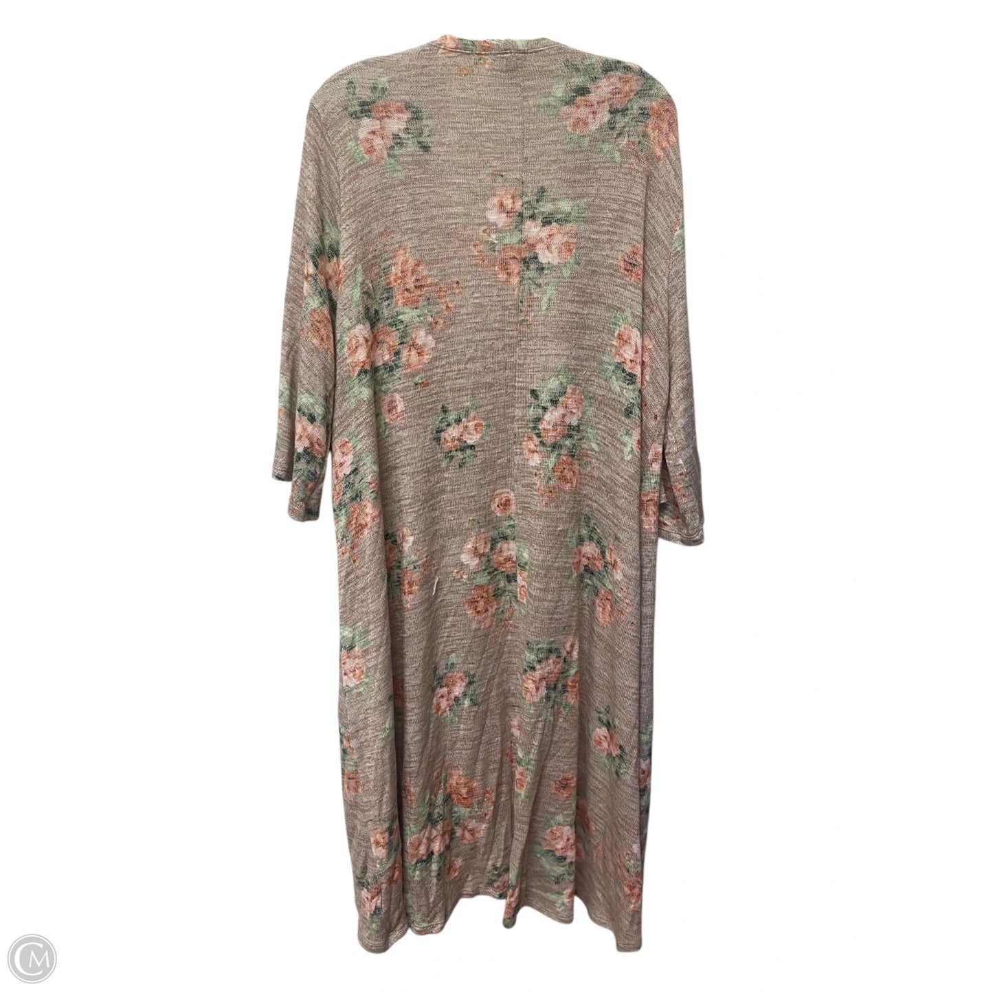Cardigan By Torrid In Floral Print, Size: 2