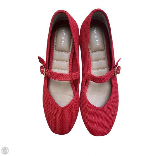 Shoes Flats By Kelly And Katie In Red, Size: 7