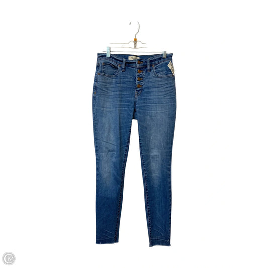 Jeans Straight By Madewell In Blue Denim, Size: 28