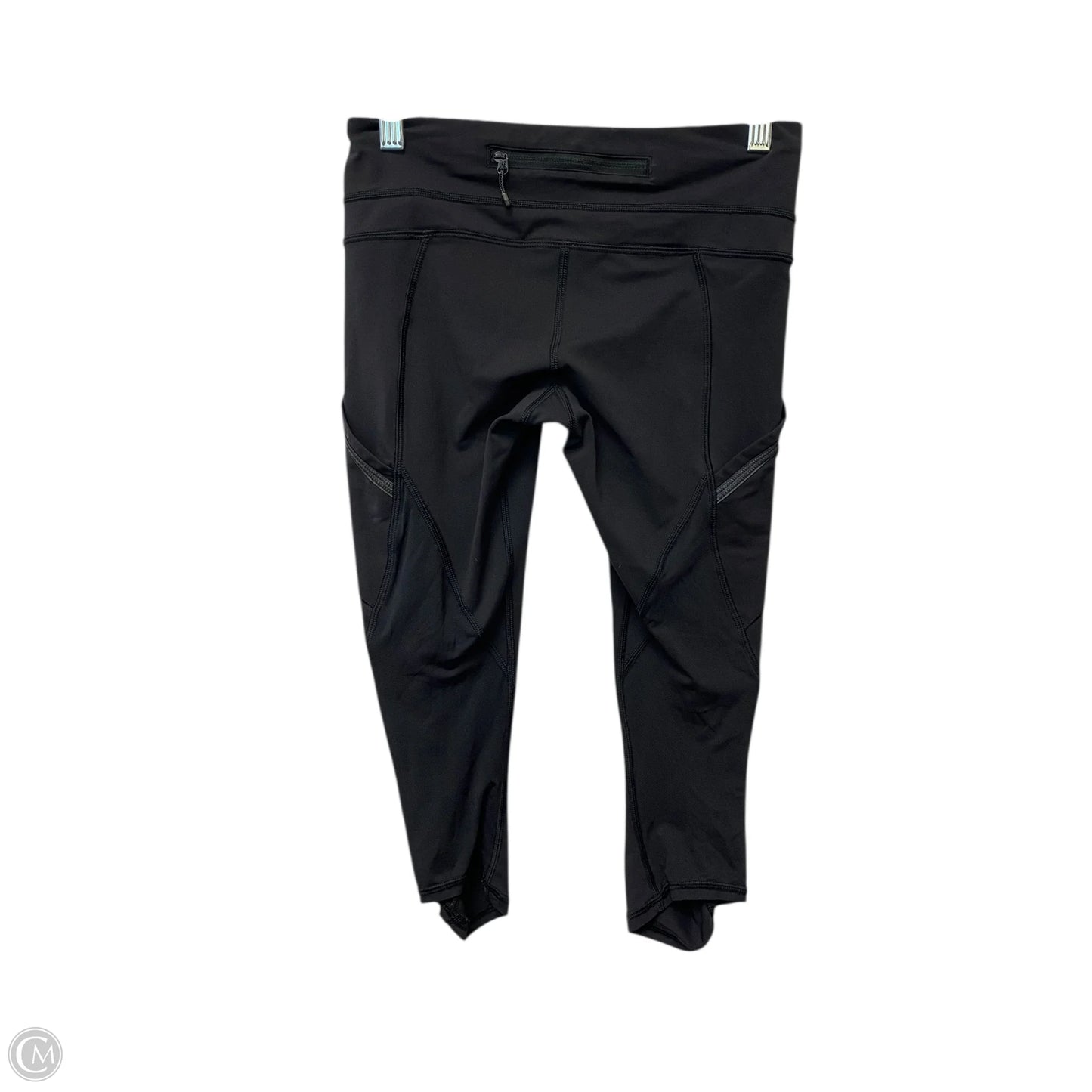 Athletic Capris By Lululemon In Black, Size: 4