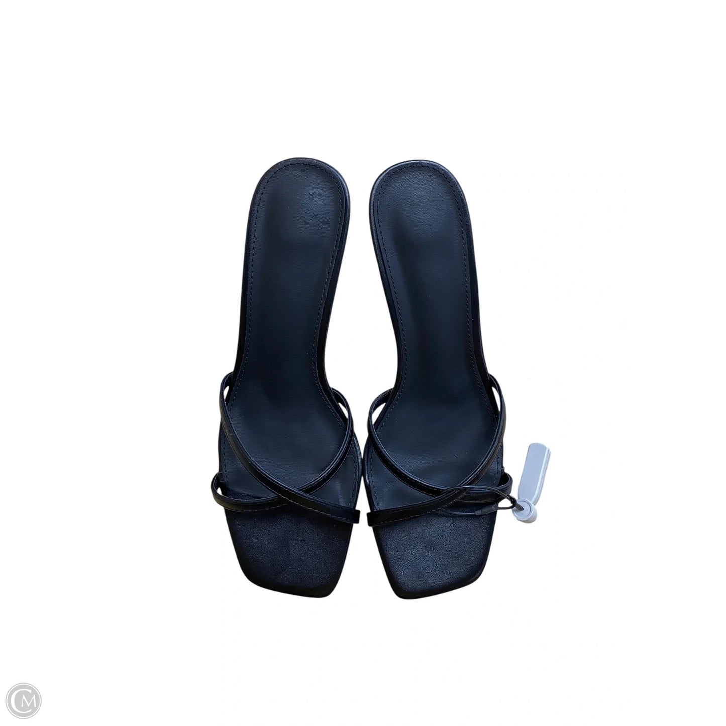 Shoes Heels Kitten By Clothes Mentor In Black, Size: 8.5