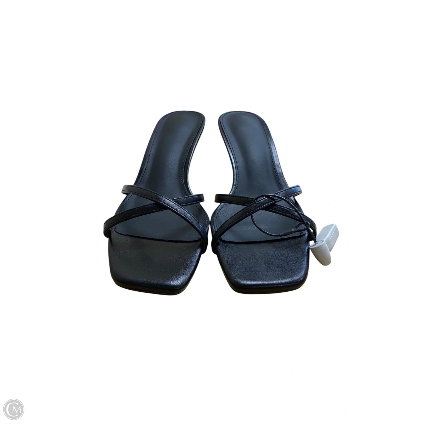 Shoes Heels Kitten By Clothes Mentor In Black, Size: 8.5