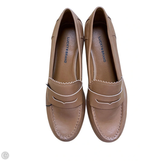 Shoes Flats By Lucky Brand In Brown, Size: 8.5