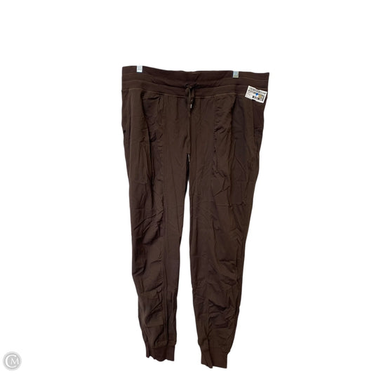 Athletic Pants By Lululemon In Brown, Size: 14