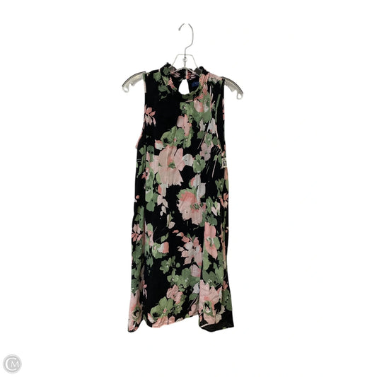 Dress Casual Midi By Kaari Blue In Floral Print, Size: L