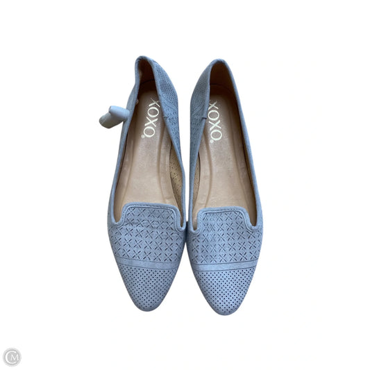 Shoes Flats By Xoxo In Grey, Size: 6.5