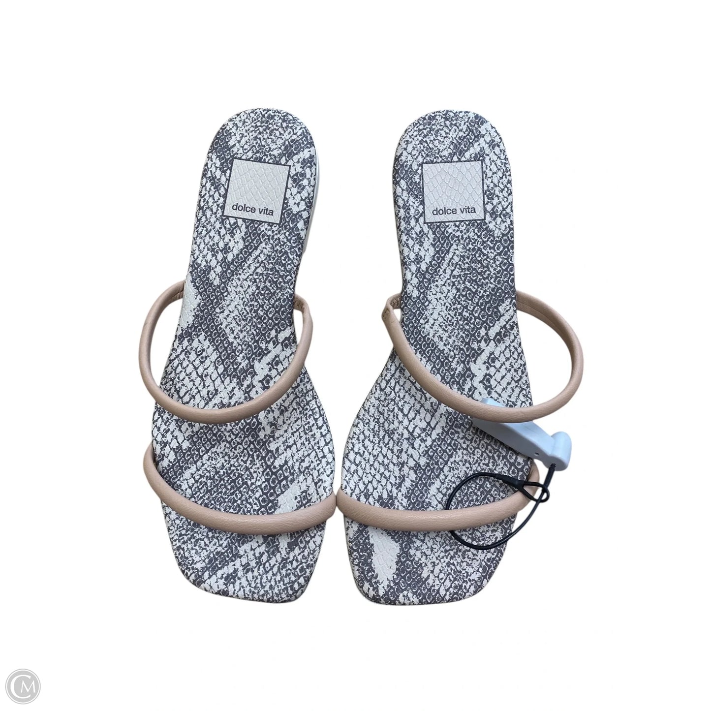 Sandals Flats By Dolce Vita In Snakeskin Print, Size: 6.5