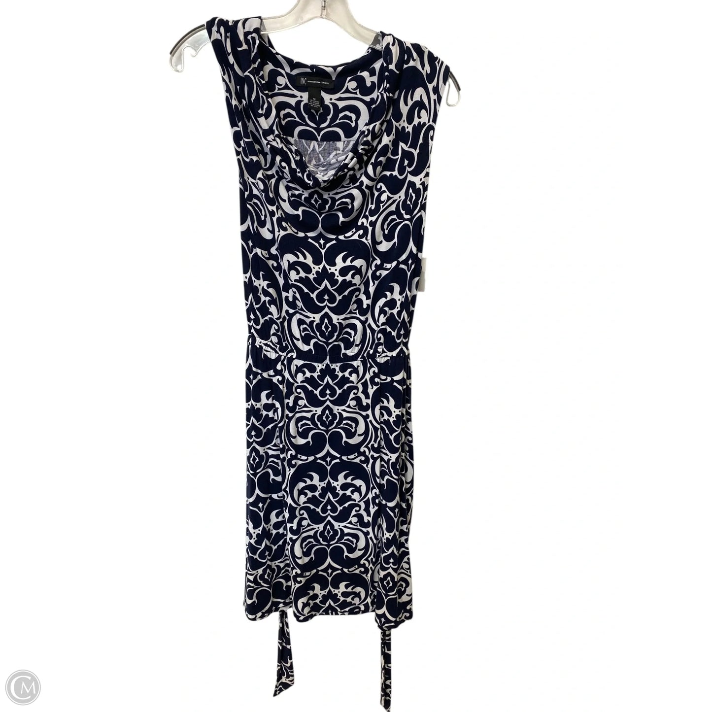 Dress Casual Short By International Concepts In Blue & White, Size: M