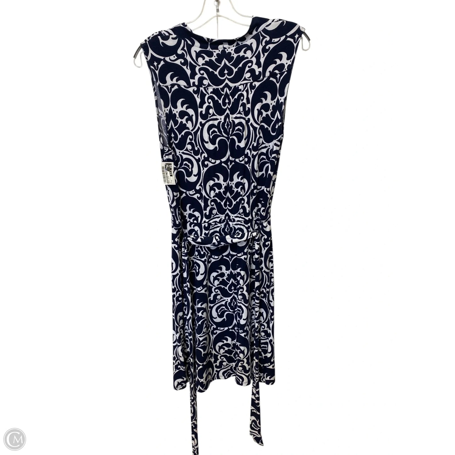 Dress Casual Short By International Concepts In Blue & White, Size: M