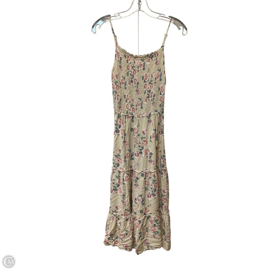 Dress Casual Midi By Mimi Chica In Floral Print, Size: L