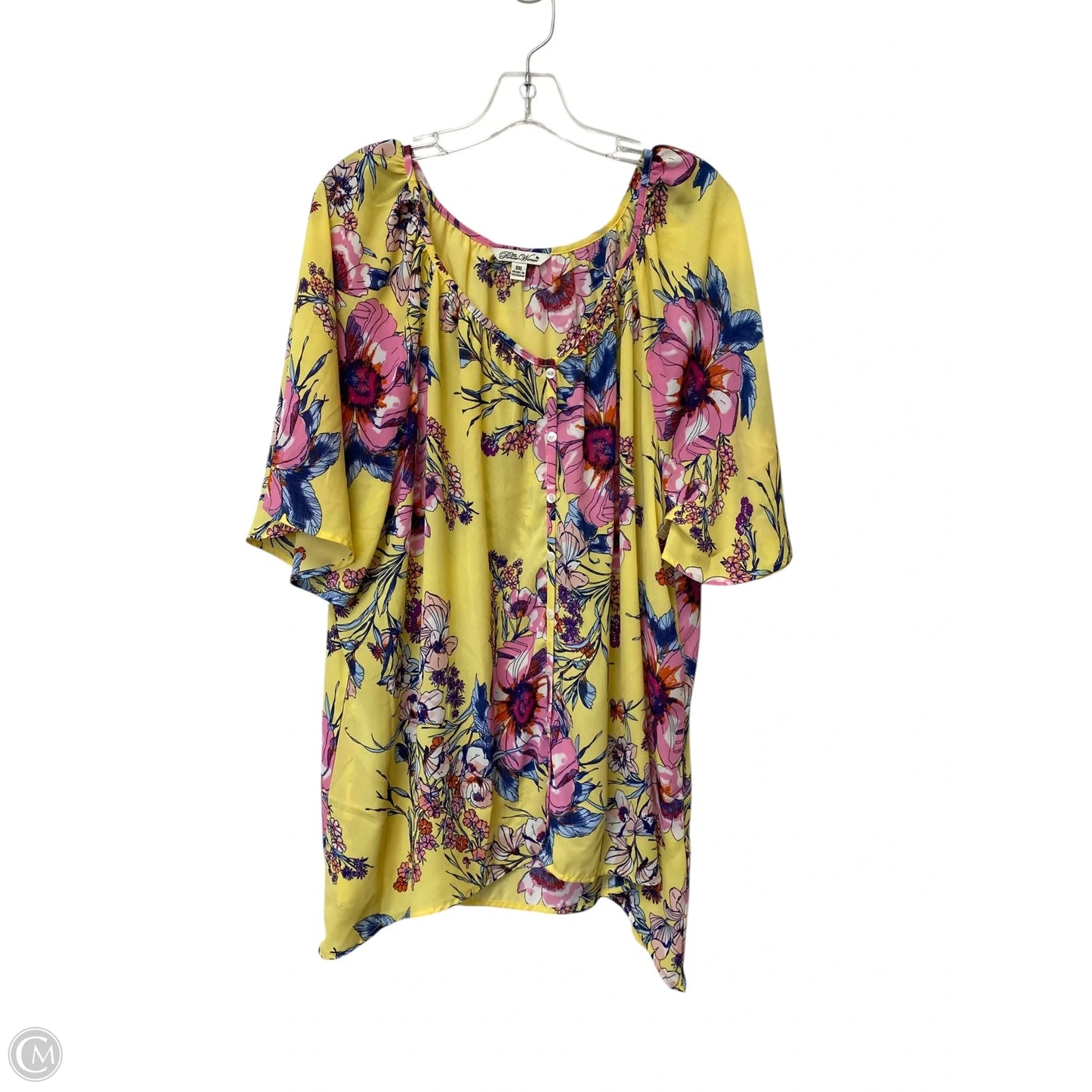 Top Long Sleeve By The Pioneer Woman In Floral Print, Size: Xxl