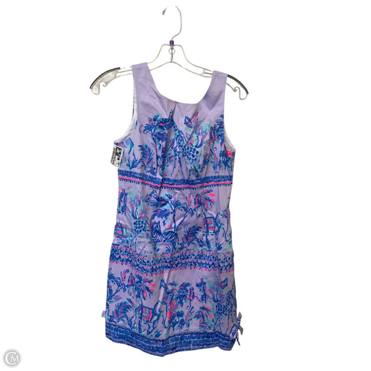 Dress Designer By Lilly Pulitzer In Blue & Purple, Size: 2