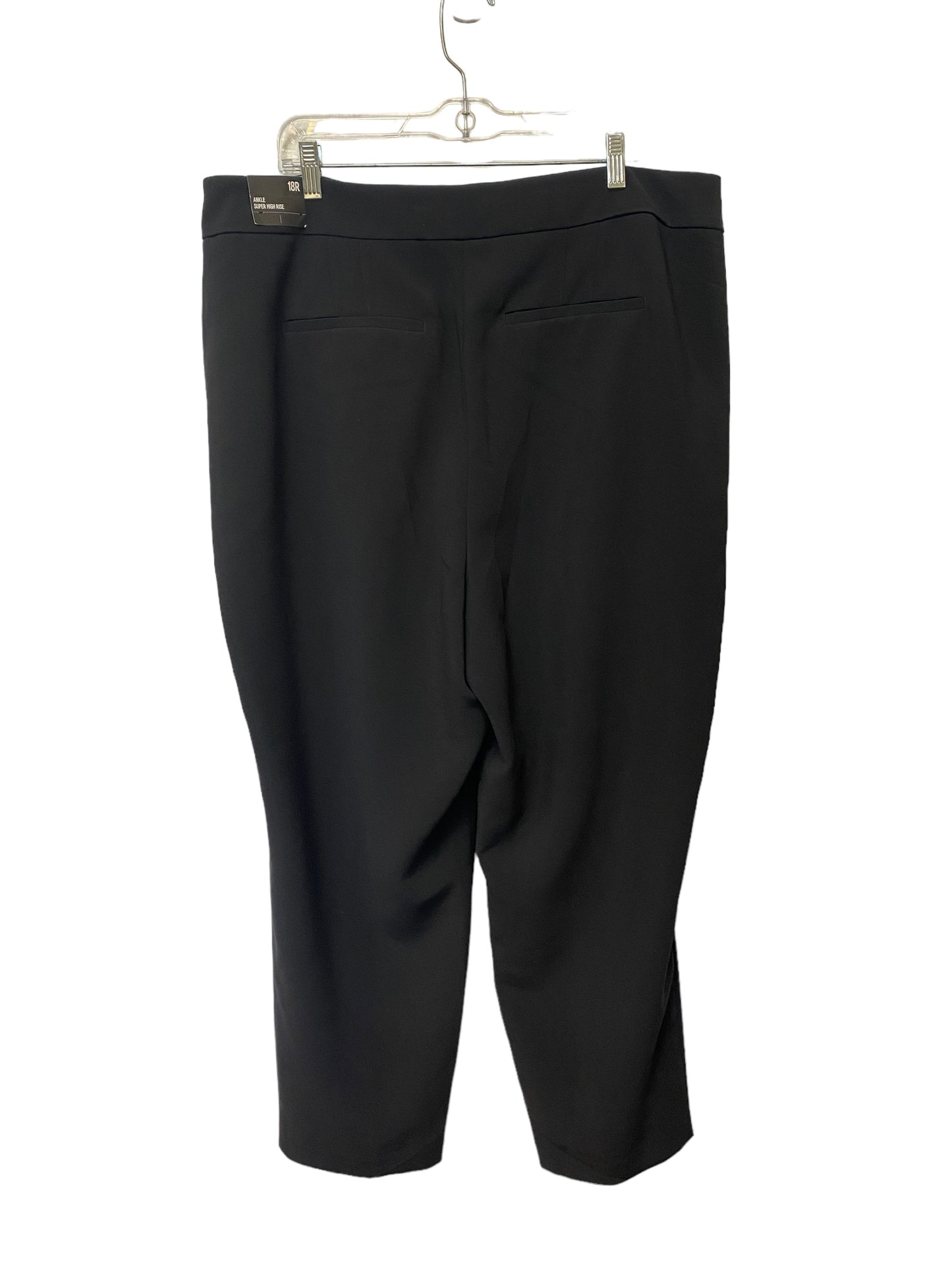 Black Pants Dress Express, Size 18