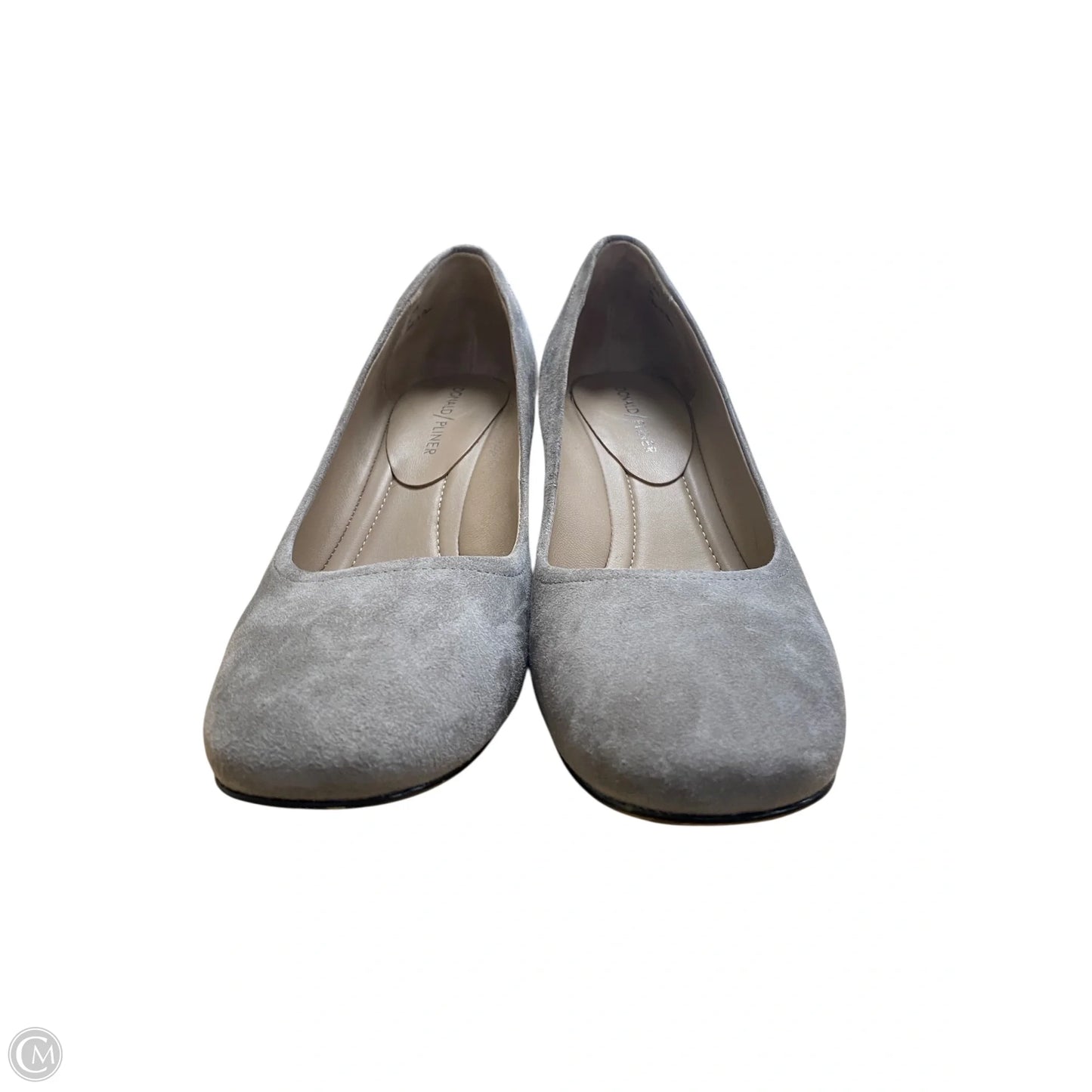Shoes Heels Block By Donald Pliner In Grey, Size: 9