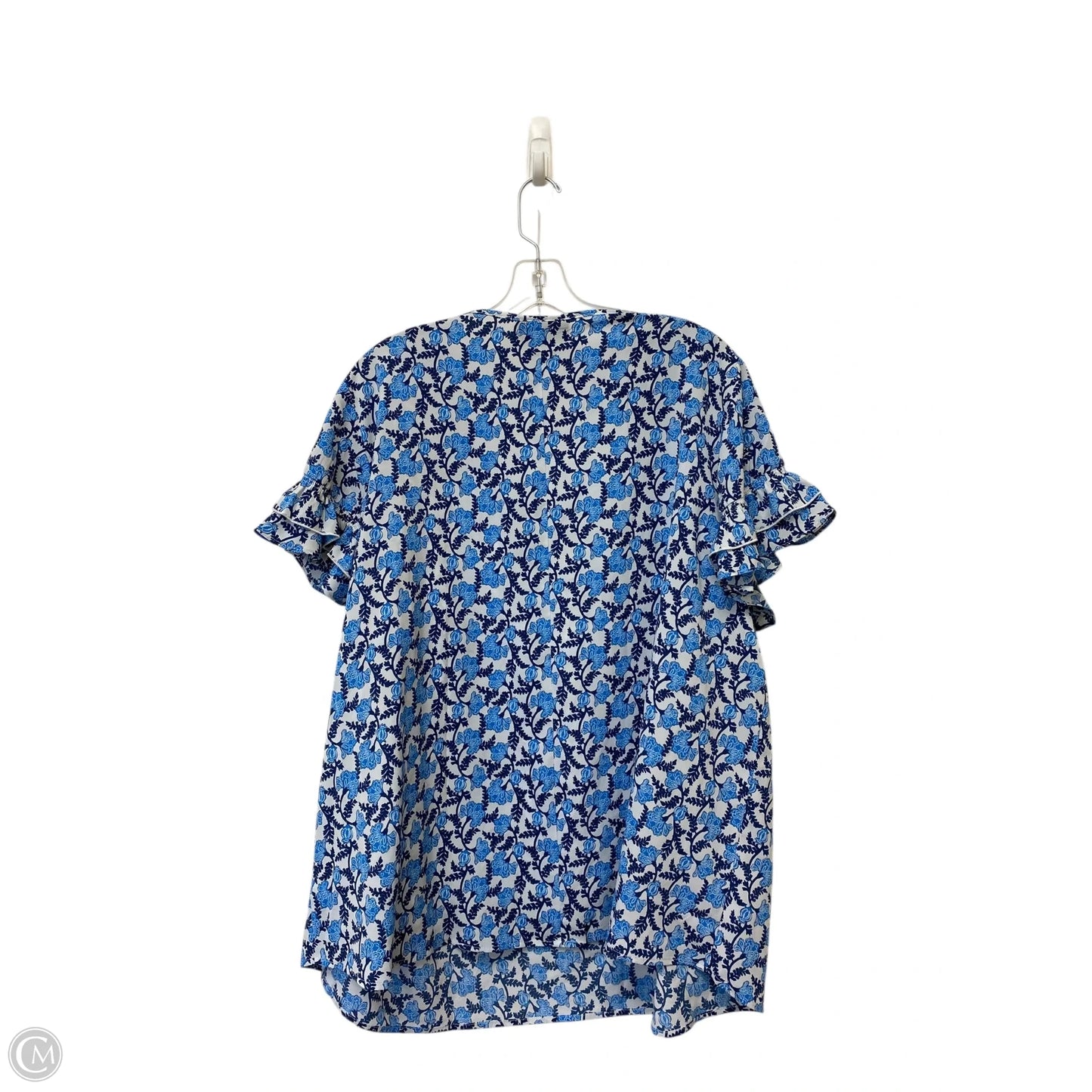 Top Short Sleeve By Lane Bryant In Blue, Size: 20