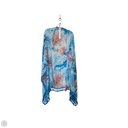 Shawl By White House Black Market In Blue, Size: Osfm
