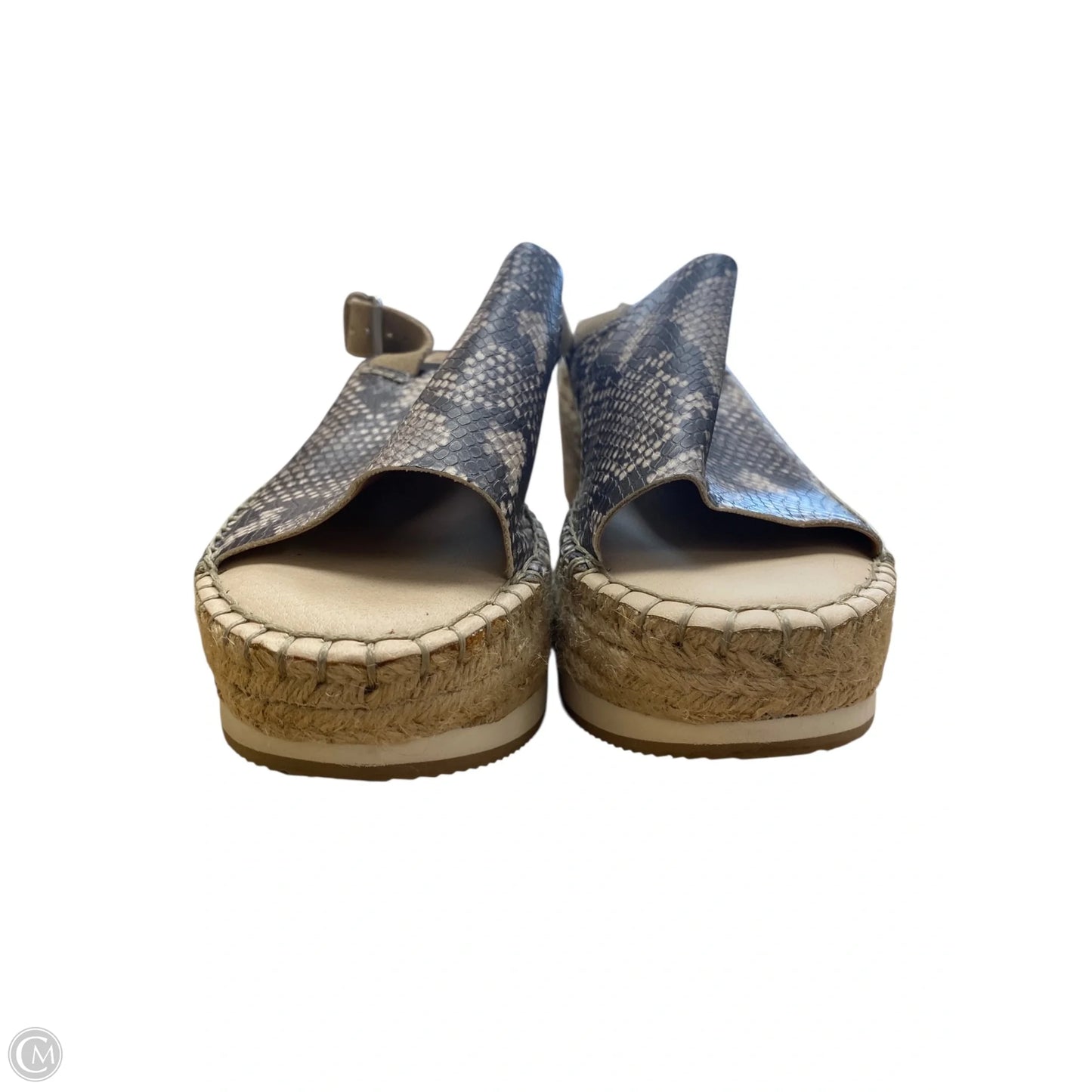 Shoes Heels Platform By Dolce Vita In Snakeskin Print, Size: 9.5