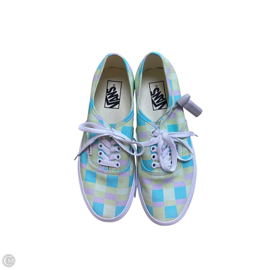 Shoes Sneakers Platform By Vans In Multi-colored, Size: 8
