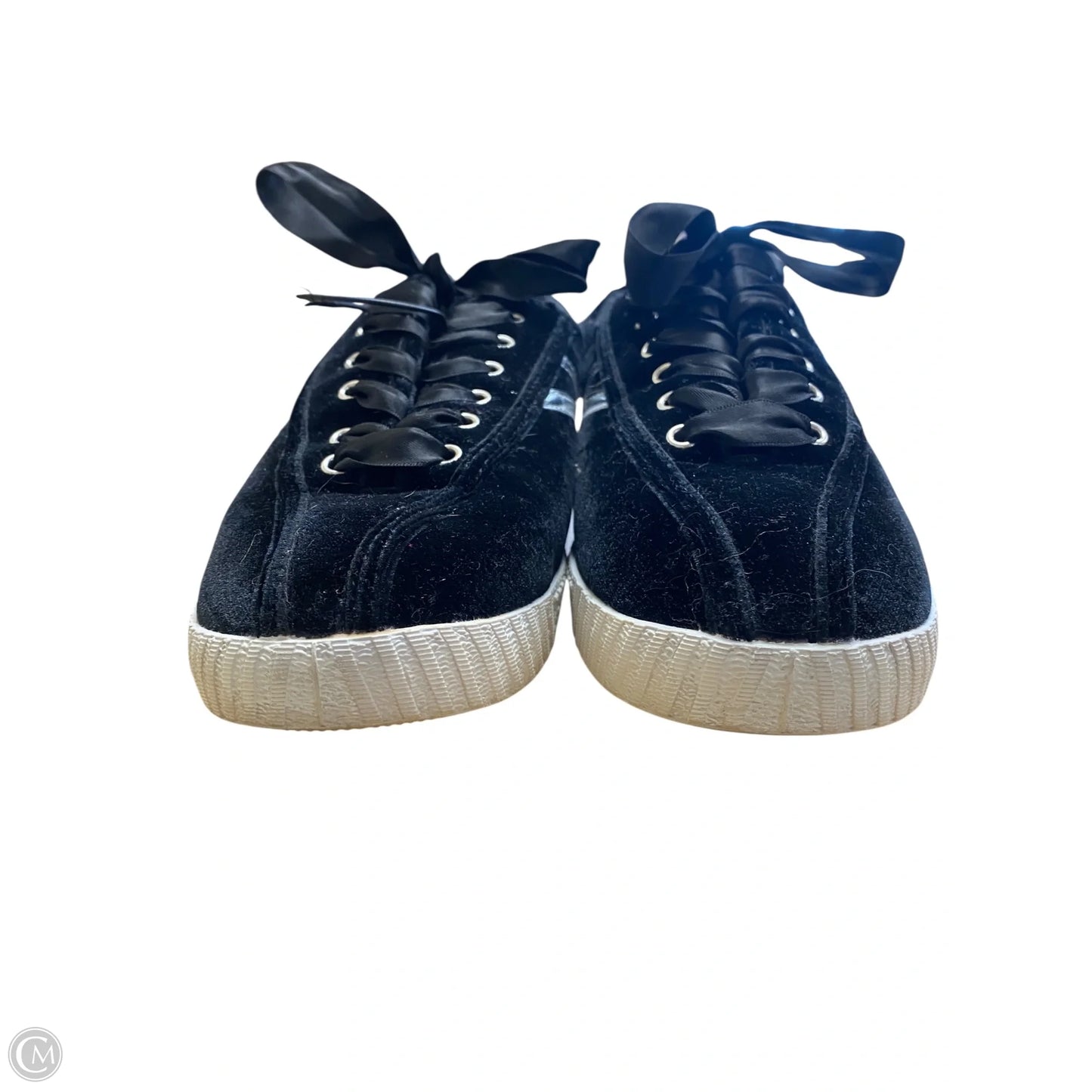 Shoes Sneakers By Clothes Mentor In Black, Size: 9.5