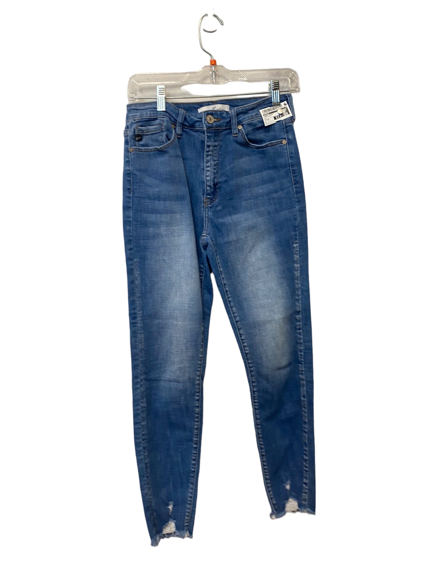 Blue Denim Jeans Skinny Kancan, Size 9