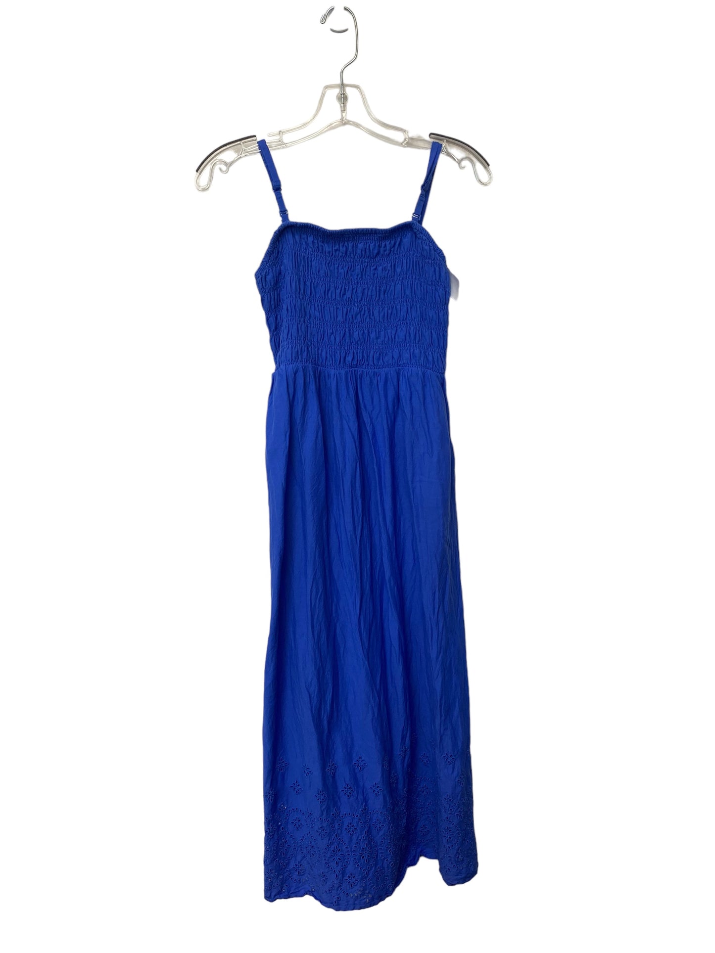 Blue Dress Casual Maxi Old Navy, Size S