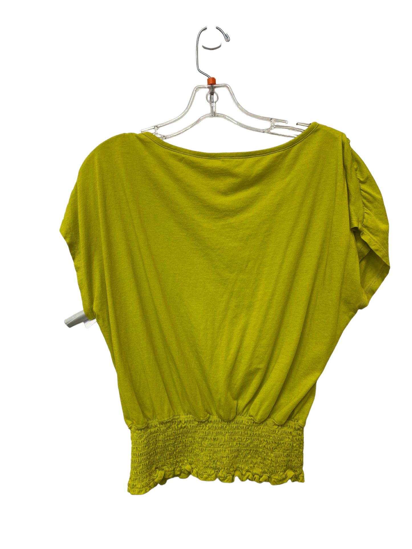 Green Top Short Sleeve Anthropologie, Size L