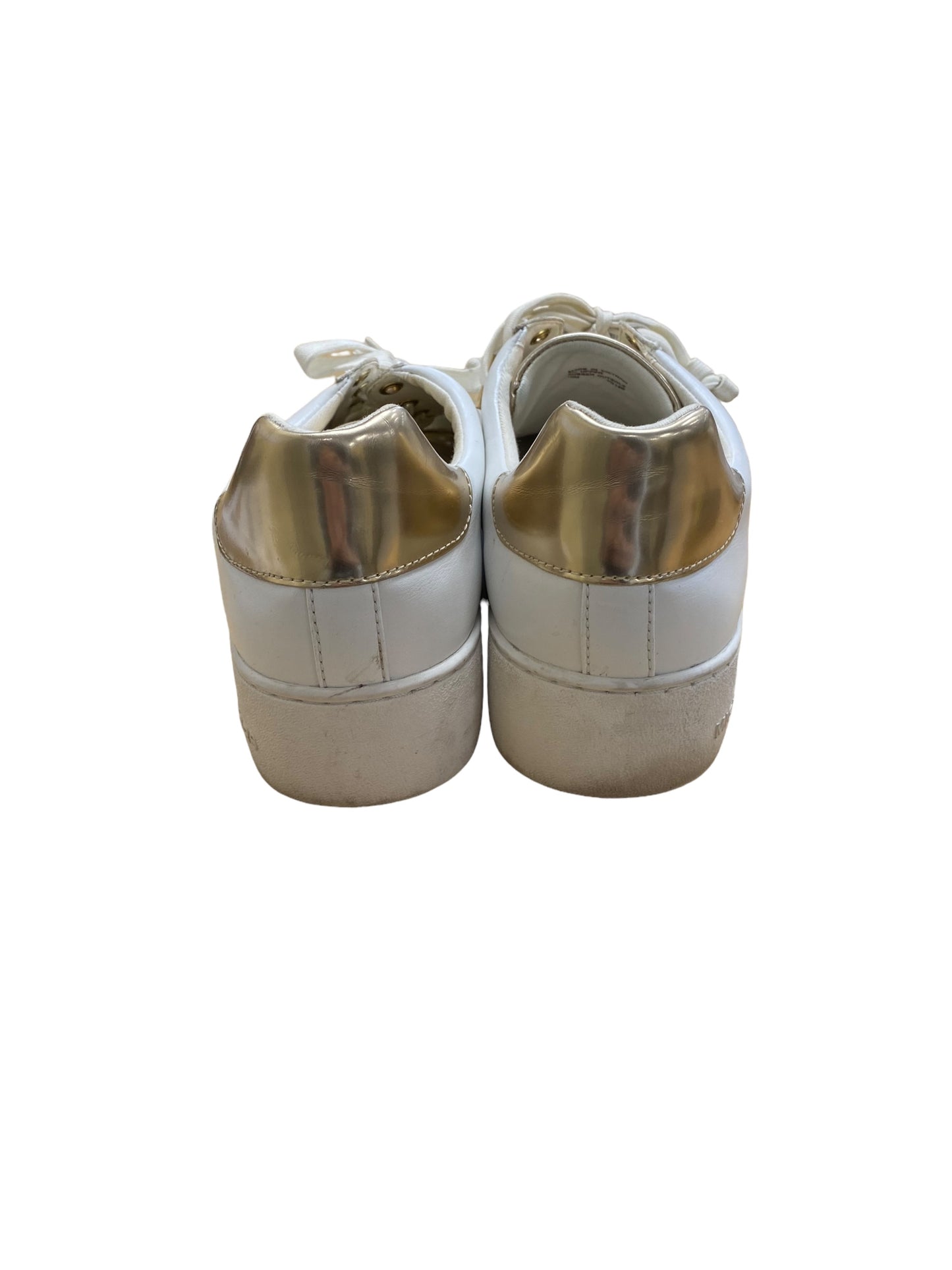 White Shoes Sneakers Michael By Michael Kors, Size 10