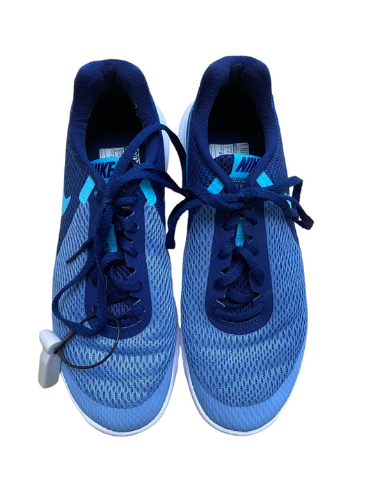 Blue Shoes Athletic Nike, Size 8