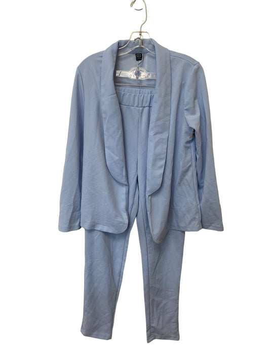 Pants Suit 2pc By Shein In Blue, Size: S