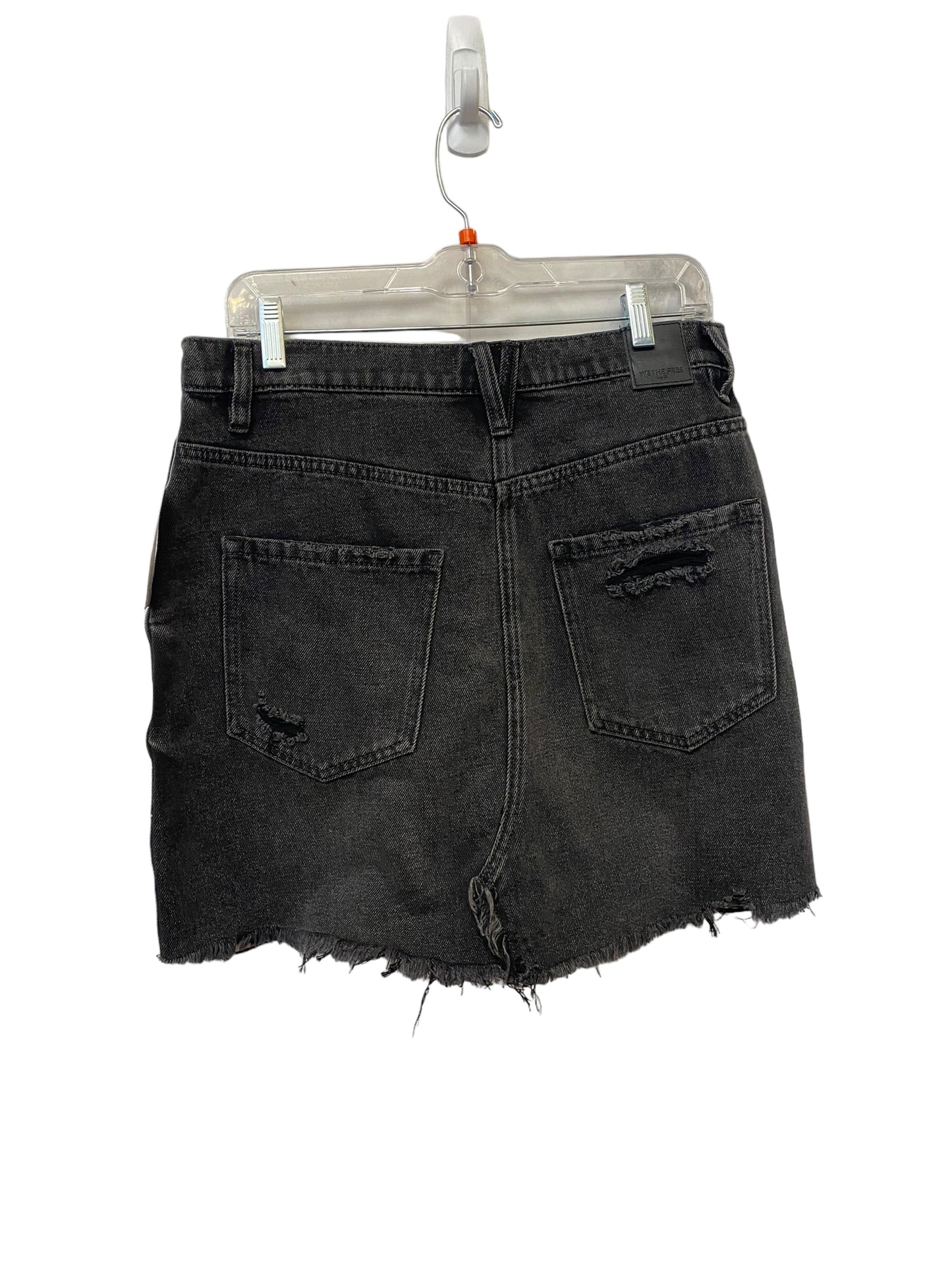 Skirt Mini & Short By Free People In Black, Size: 31