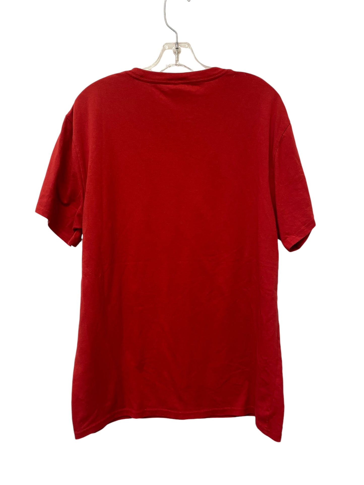 Top Short Sleeve By Clothes Mentor In Red, Size: L