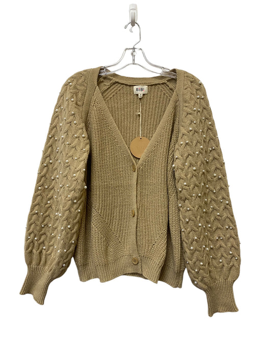 Cardigan By Bibi In Brown, Size: M