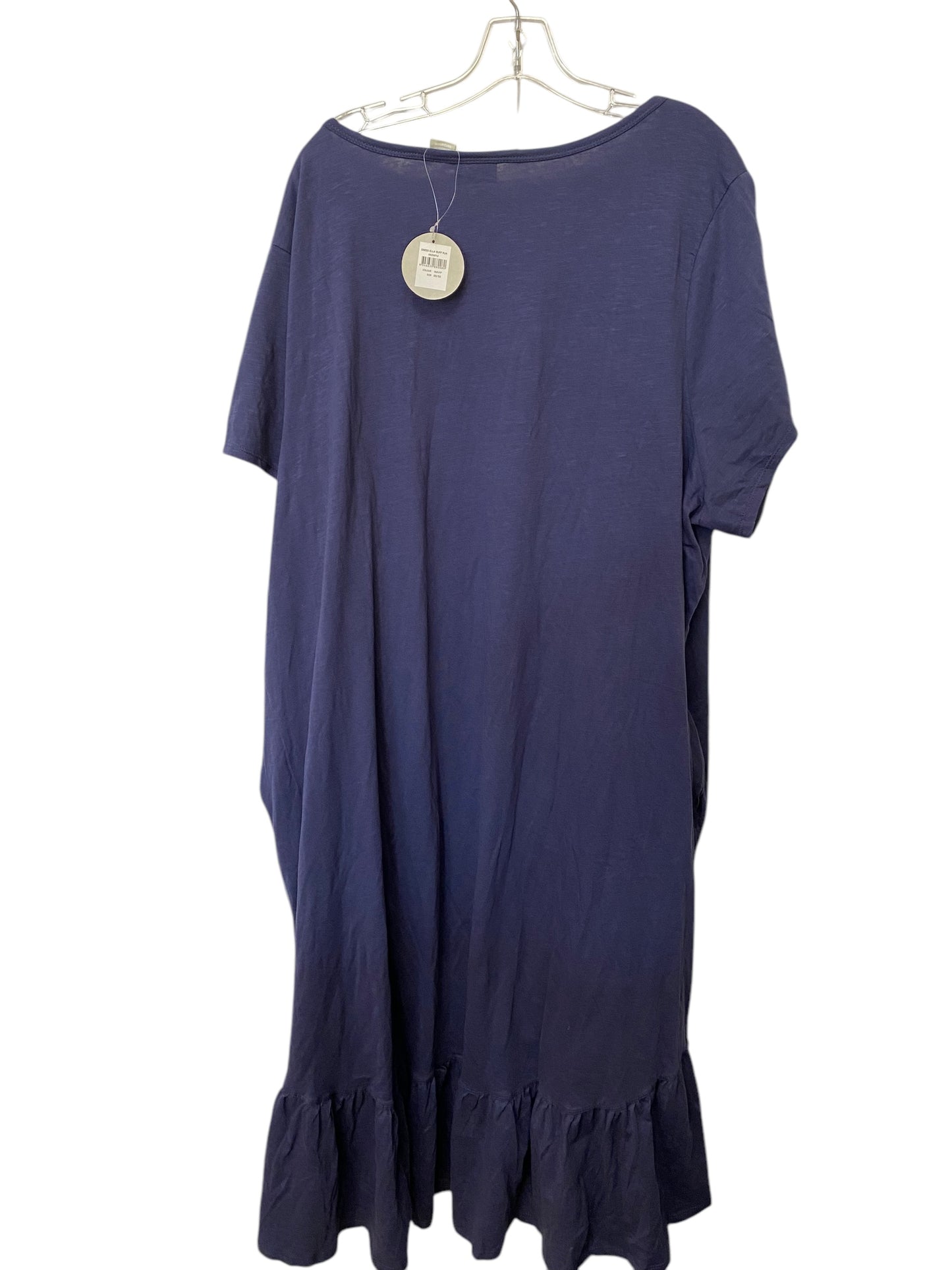 Dress Casual Maxi By Clothes Mentor In Blue, Size: 30