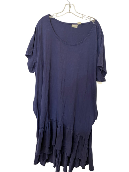 Dress Casual Maxi By Clothes Mentor In Blue, Size: 30