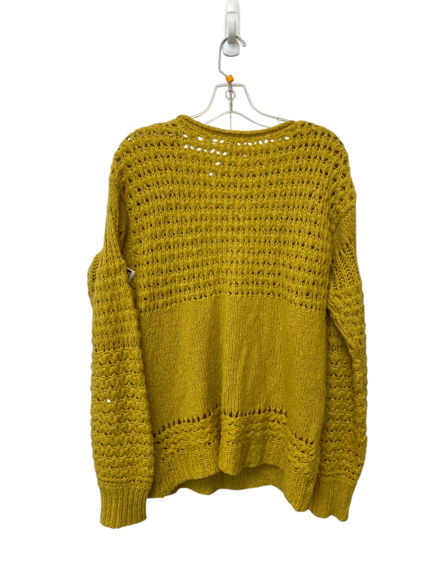 Sweater By Free People In Yellow, Size: S