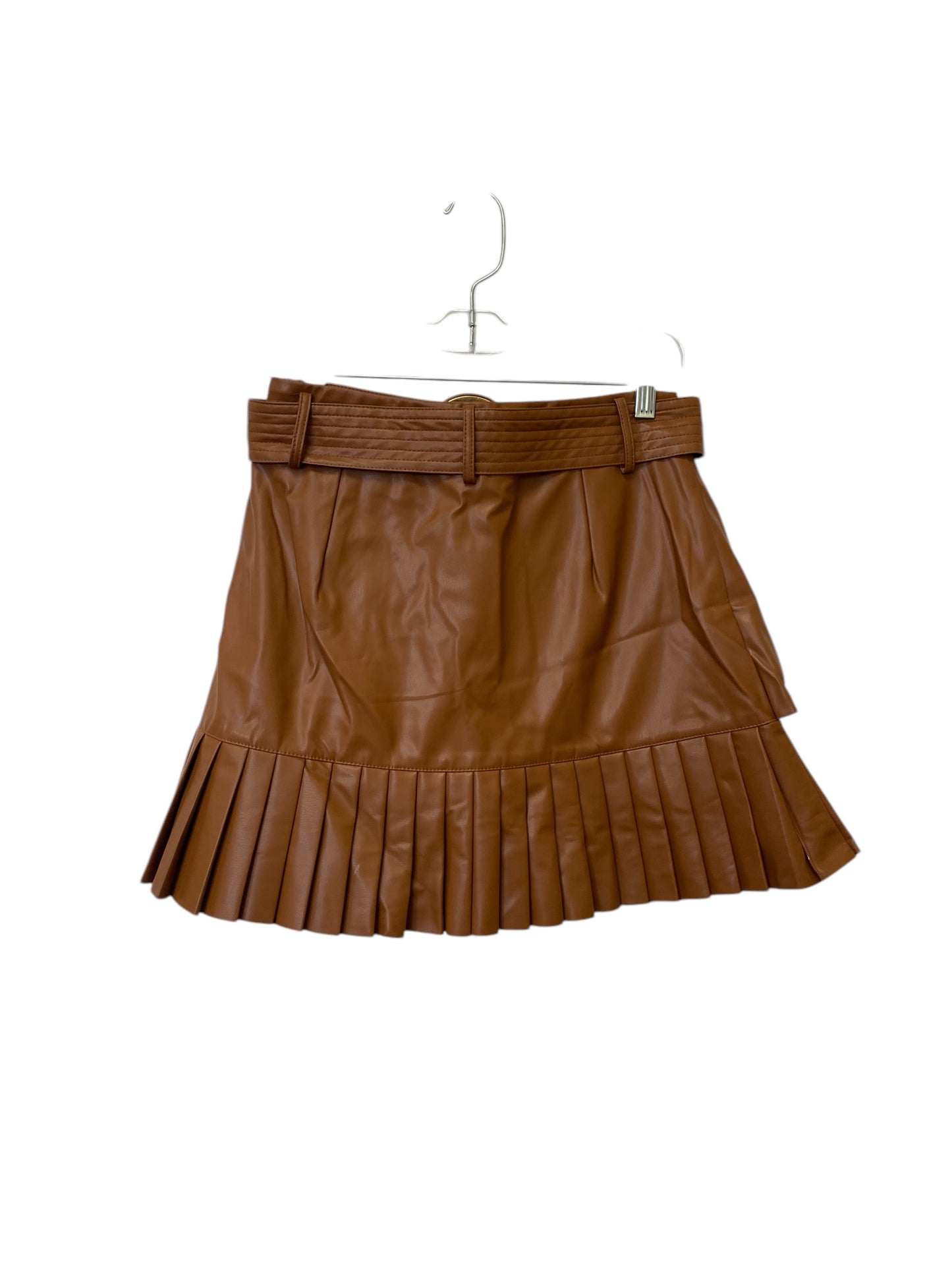 Skirt Mini & Short By Fate In Brown, Size: M