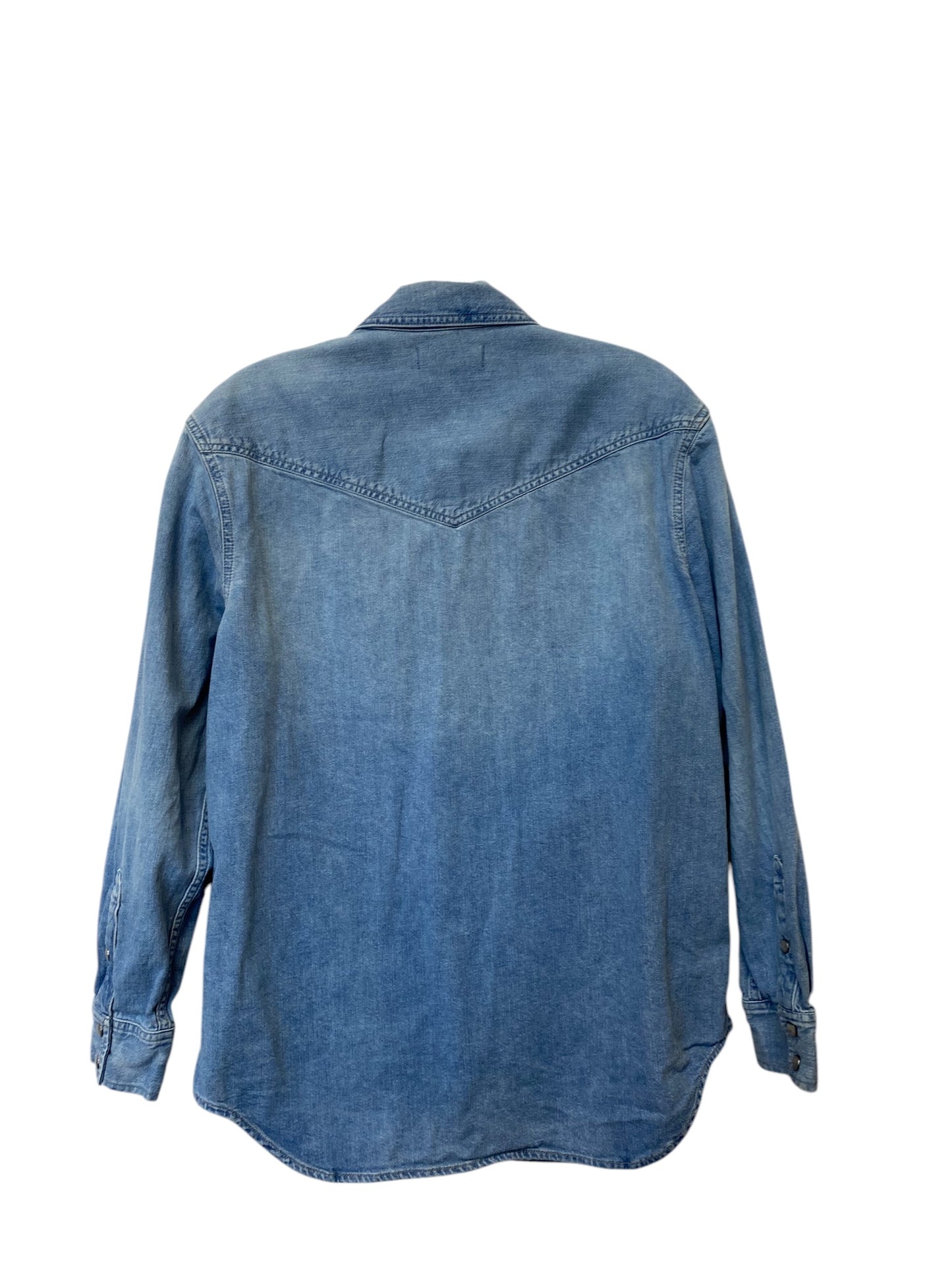 Jacket Denim By Madewell In Blue, Size: M