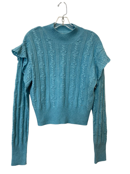 Sweater By Clothes Mentor In Blue, Size: L