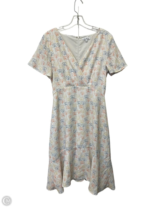 Dress Casual Midi By Clothes Mentor In Floral Print, Size: 6