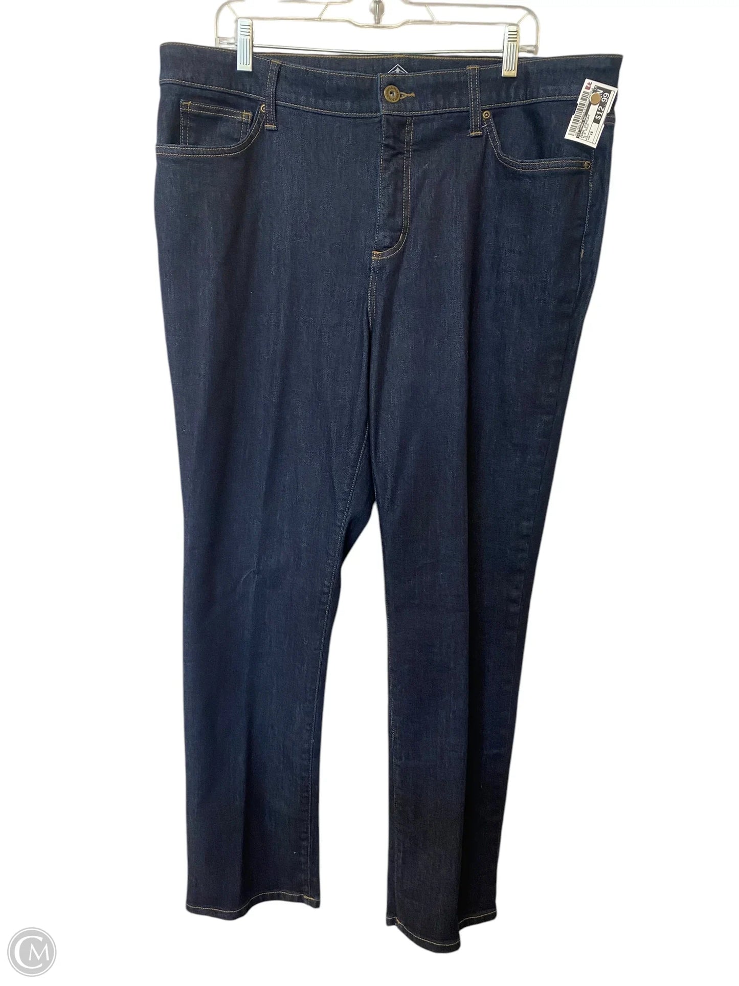 Jeans Straight By St Johns Bay  Size: 18