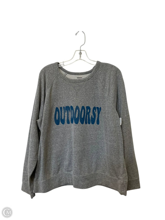 Sweatshirt Crewneck By Sonoma  Size: 2x