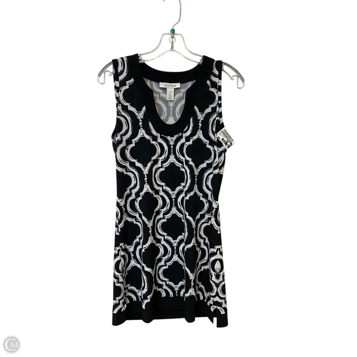 Top Sleeveless By White House Black Market In Black & White, Size: S