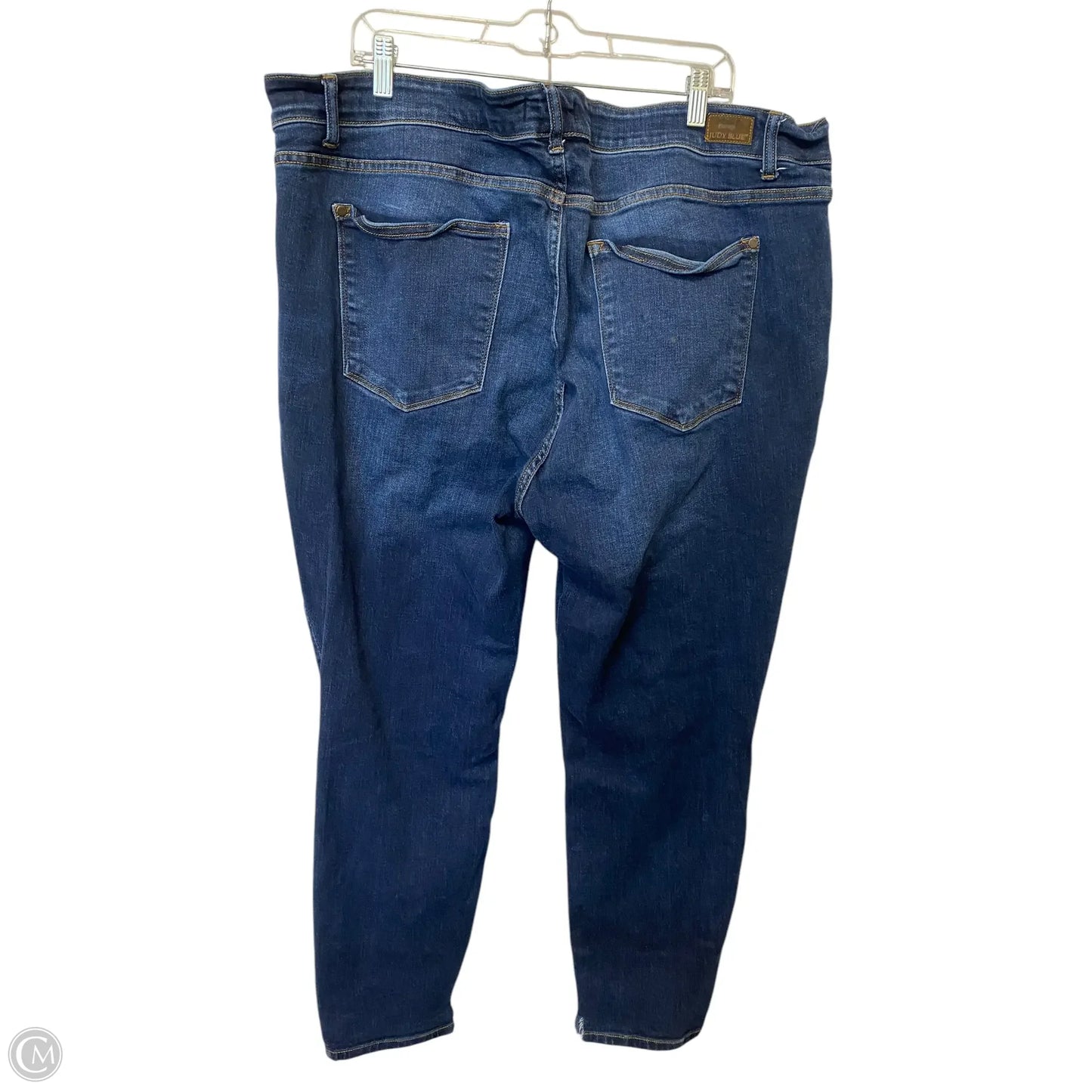 Jeans Skinny By Judy Blue In Blue Denim, Size: 24