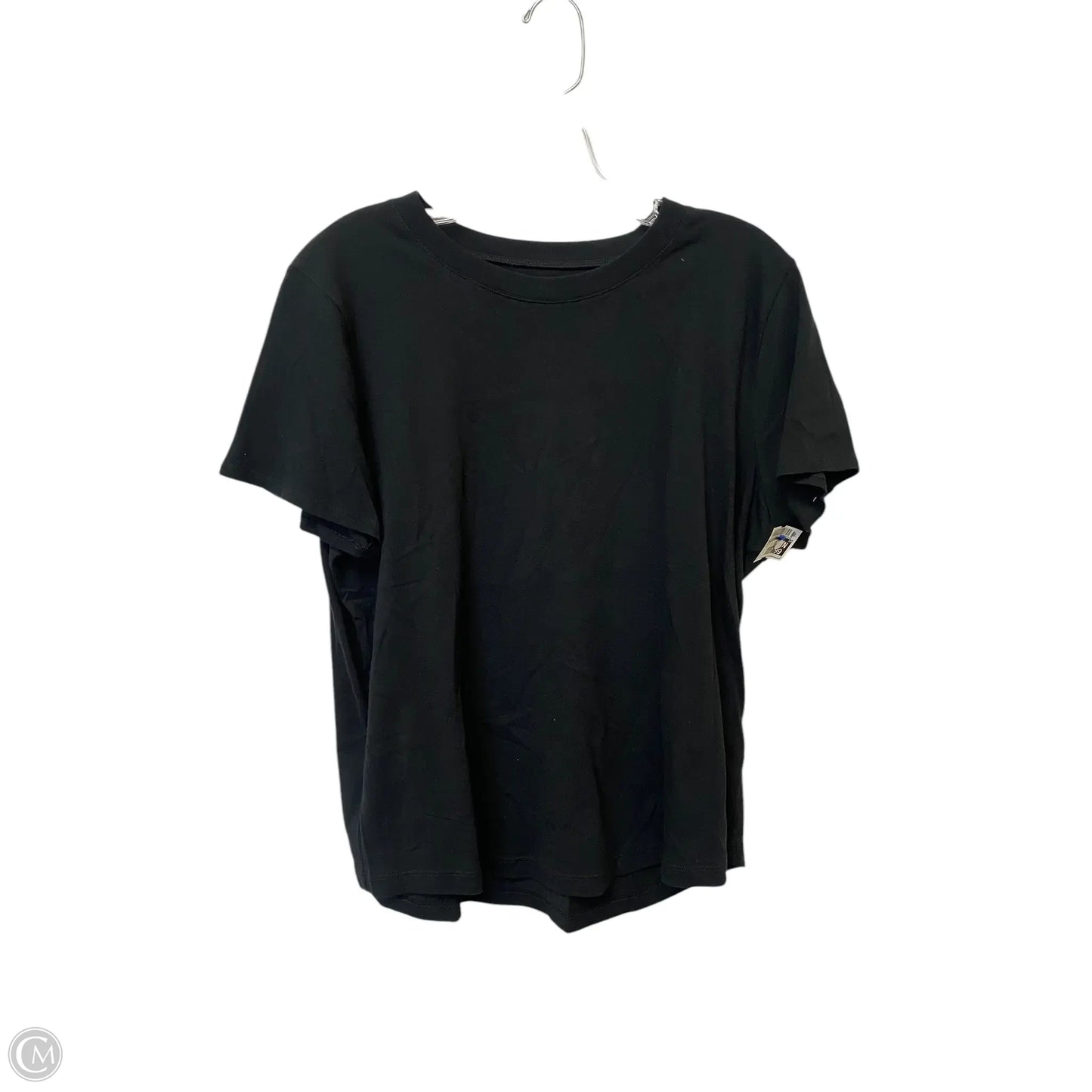 Top Short Sleeve By Madewell In Black, Size: Xl